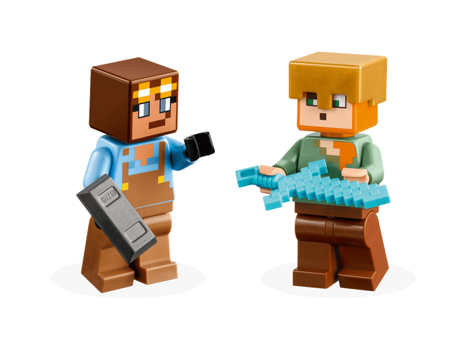 LEGO Minecraft: La Armer&iacute;a, 203 Piezas (21252) image number 2