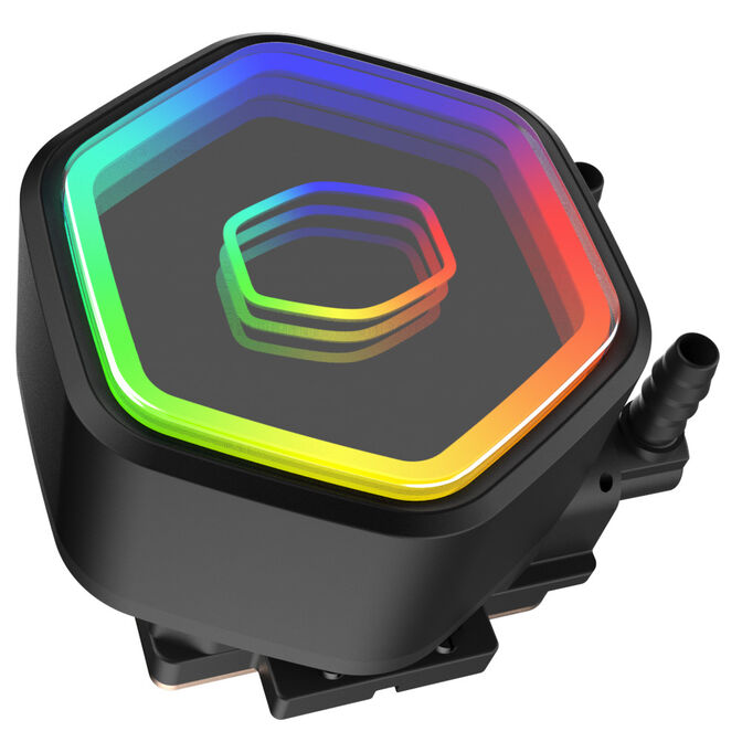 Refrigeraci&oacute;n L&iacute;quida CPU Cooler Master MasterLiquid Core ARGB 240mm Negro image number 3