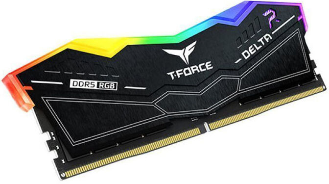 Team Group Kit 32GB (2 x 16GB) DDR5 6600MHz Delta RGB Negro CL34 image number 3