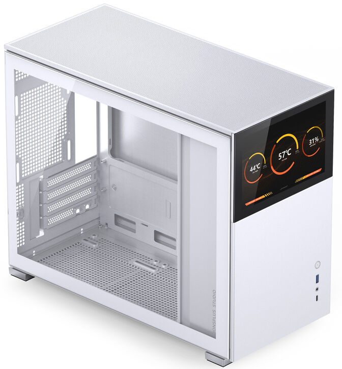 Caja Micro-ATX Jonsbo D31 STD con Visor Vidrio Templado Blanco image number 2