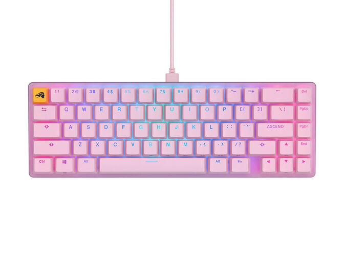 Teclado Glorious GMMK 2 Compact Rosa - Fox switch (ES) image number 0