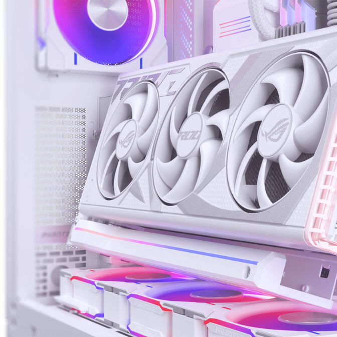 GPU Bracket vertical Phanteks+Cabo PCI-E 5.0 x16 Fita Riser 22cm Blanco image number 5