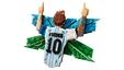 LEGO Editions: Lionel Messi: Celebraci&oacute;n, 1427 Piezas (43018) image number null