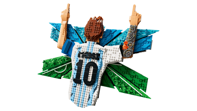 LEGO Editions: Lionel Messi: Celebraci&oacute;n, 1427 Piezas (43018) image number 2