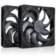 Ventoinha Noctua NF-A14 G2 PWM Chromax LCP 140mm (Pack 2) image number null