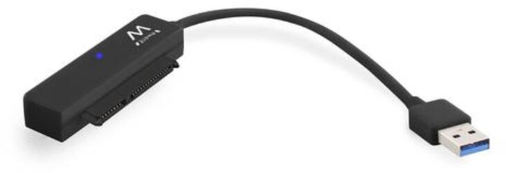 Adaptador Gigabit Ewent USB 3.2 Gen 1 Macho para SATA 2.5" Macho Negro image number 0