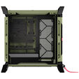 Torre E-ATX Corsair WARTHOG Perfomance Mil Green Cristal Templado image number null