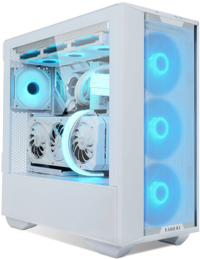 Caja ATX Lian Li Lancool III Blanca RGB Vidrio Templado image number 8