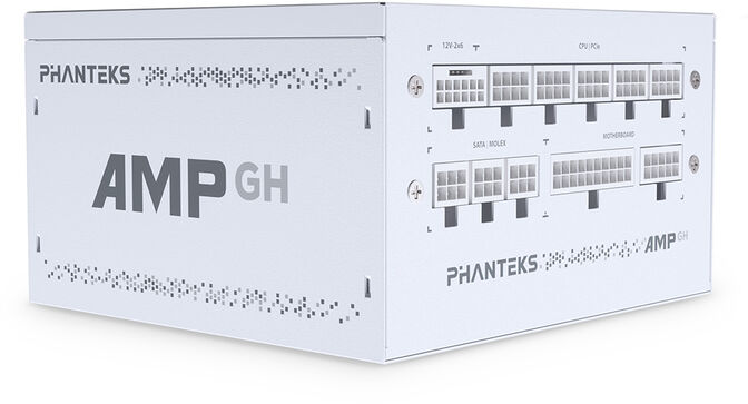 Fuente Modular Phanteks AMP GH PCIe 5.0 850W 80+ Gold Blanca image number 0