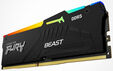 Kingston 16GB DDR5 5200MHz FURY Beast RGB 1R CL40 image number null