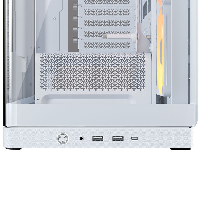 Torre E-ATX Corsair 4500X LX-R RGB Blanco Cristal Templado image number 11