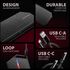 Caja SSD AXAGON EEM2-GAM USB-C 3.2 Gen 2 10Gbps - M.2 NVMe/SATA SSD GAME 30-80mm ALU box image number null