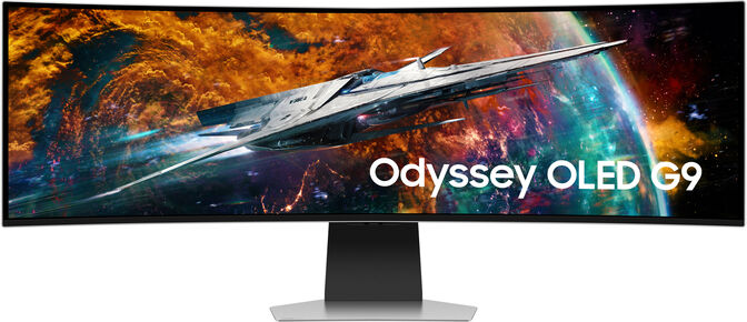 Monitor Curvo Samsung Odyssey G9 49" G95SC OLED 5K UHD 240Hz 0.03ms FreeSync Premium Pro image number 0