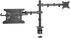 Soporte de Monitor + Portátil Ewent EW1519 Desk Mounting 13" - 32" Articulado Negro image number null