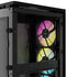 Torre Mini-ITX Corsair iCue 2000D RGB Negro Cristal Templado image number null
