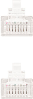 Cable de Red NanoCable RJ45 UTP CAT.5E AWG24 5 M Blanco image number null