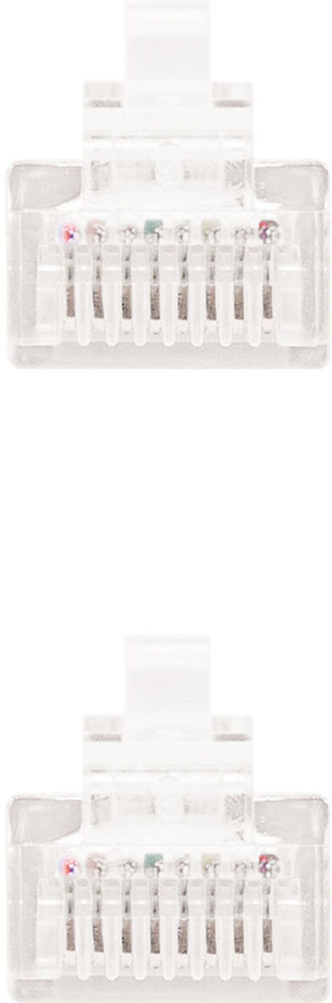 Cable de Red NanoCable RJ45 UTP CAT.5E AWG24 5 M Blanco image number 2