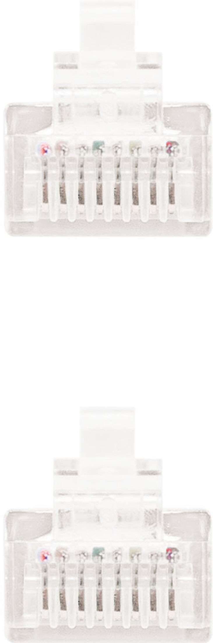 Cable de Red NanoCable RJ45 UTP CAT.5E AWG24 5 M Blanco image number 2