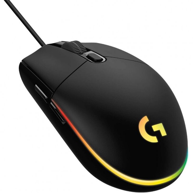 Ratón Gaming Logitech G Series G203 LightSync RGB 8000DPI Negro image number 0