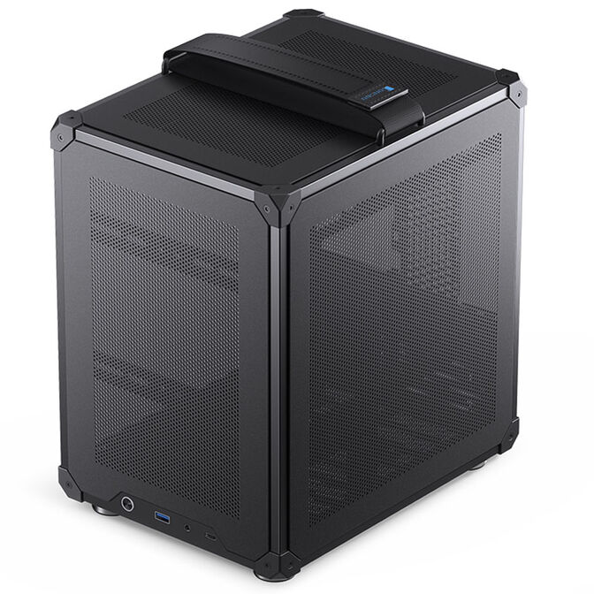 Caja Micro-ATX Jonsbo C6 c/ Asa &ndash; Negra image number 2