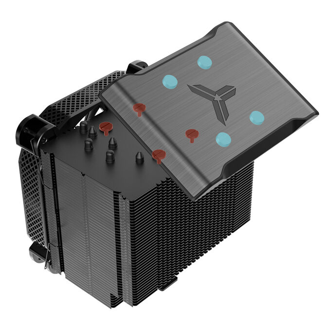 Ventilador CPU Jonsbo HX6250 Negro - 140mm (LGA 1700) image number 10