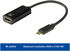 Cable Conversor Ewent USB C Macho para HDMI 4K Negro image number null