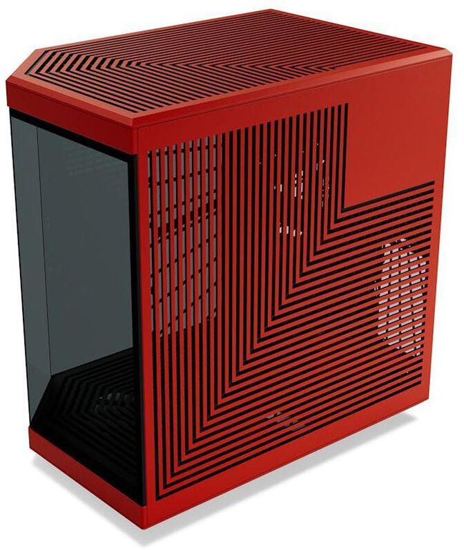 Caja ATX Hyte Y70 Vidrio Templado Negro/Rojo image number 5