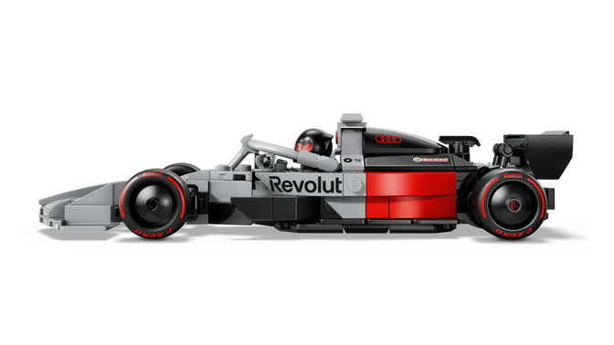 LEGO Speed Champions: Coche de Carreras Audi Revolut F1 Team R26, 216 Piezas (77259) image number 4