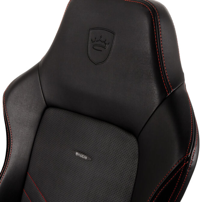 Silla noblechairs HERO - Negro / Rojo image number 3