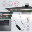 HUB USB-C AXAGON HMC-6H4A 4x USB-A + HDMI, USB-C 3.2 Gen 1 hub, PD 100W image number null