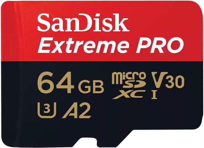 Tarjeta de Memoria SanDisk Extreme Pro MicroSDHC/SDXC UHS-I U3 V30 64GB image number 0