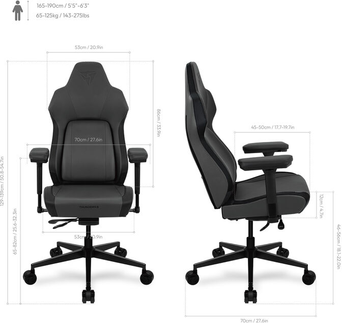 Silla Gaming ThunderX3 Core Smart Modern Red image number 8