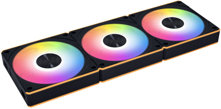 Ventilador Lian Li UNI FAN CL120 Wireless RGB PWM Negro 120mm (Pack 3) image number 0
