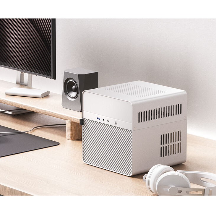 Caja Mini-ITX Jonsbo N2 Blanco image number 3
