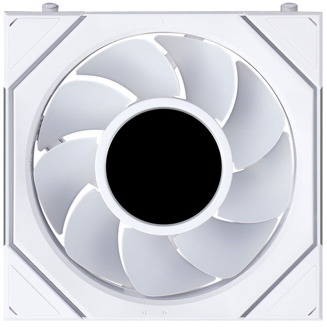 Ventilador Lian Li UNI FAN SL120 LCD Infinity FLEX Wireless Reverse Blade Blanco 120mm image number 4