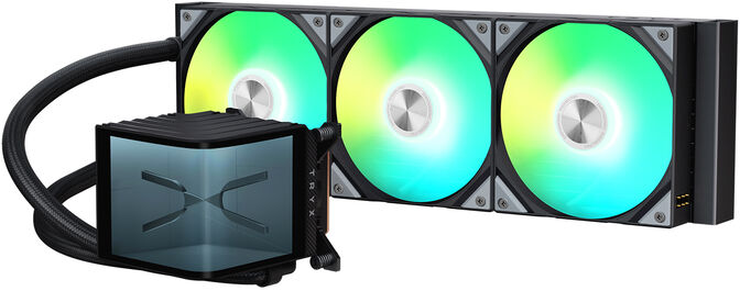 Water Cooler CPU TRYX Panorama Upgraded 360 ARGB Negro image number 1