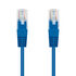 Cable de Red NanoCable RJ45 CAT.6 UTP AWG24 1 M Azul image number null