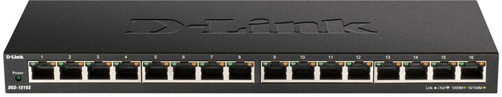 Switch D-Link DGS-1016S 16 Portas Slim Gigabit Unmanaged image number 0