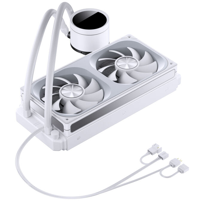 Kit Refrigeraci&oacute;n L&iacute;quida Jonsbo TH-240 ARGB Branco - 240mm image number 10