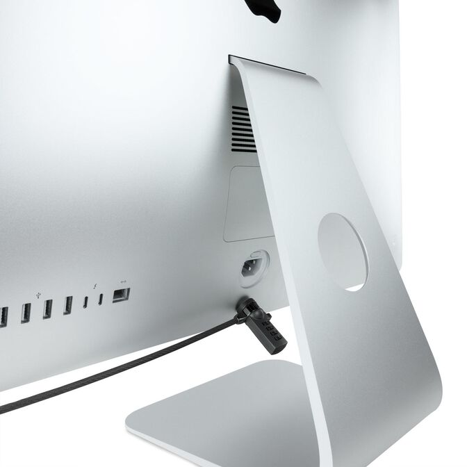 Cable de Seguridad para Port&aacute;til con Combinaci&oacute;n 1,5 M Gris Oscuro image number 6