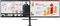 Monitor LG ERGO Dual 27" 27QP88DP-BS IPS QHD 75Hz USB-C c/ DP Daisy Chain