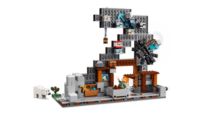LEGO Minecraft: La Mina del Pico, 530 Piezas (21277) image number 5
