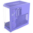 Caja E-ATX Hyte Y50 Vidrio Templado Taro Milk image number null