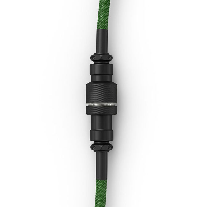 Cable Coiled Glorious USB-C para USB-A , 1,37m - Forest Green image number 2