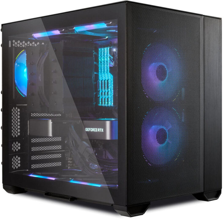Caja ATX Lian Li O11 AIR MINI Negra Vidrio Templado image number 9