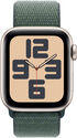 Smartwatch Apple Watch SE (2024) GPS 40mm Alumínio Starlight c/ Loop Deportiva Lake Green image number null