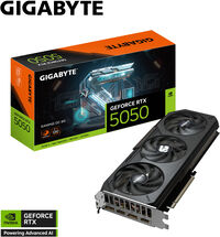 Tarjeta Gráfica Gigabyte GeForce® RTX 5050 Gaming OC 8GB GDDR6 DLSS4