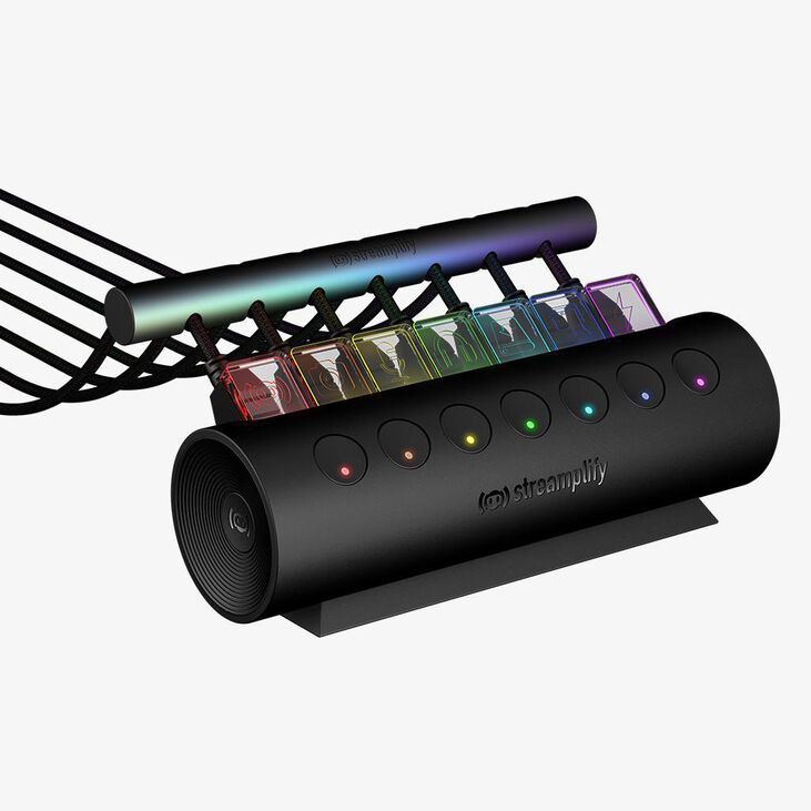 HUB Streamplify CTRL 7 Slot, RGB, 12V, EU - Negro image number 6
