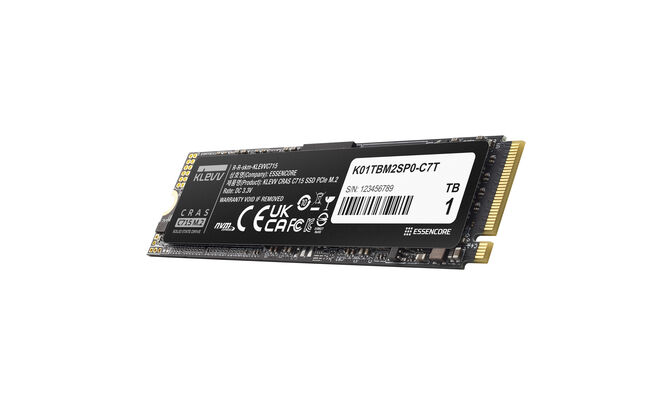 SSD KLEVV CRAS C715 Gen3 1TB M.2 NVMe 2280 (3200/2000MB/s) image number 1
