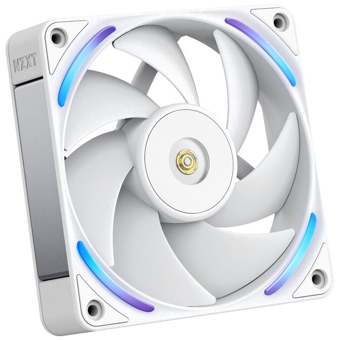 Ventilador  NZXT F120x Perfomance RGB 120mm - Single Pack Blancas image number 0
